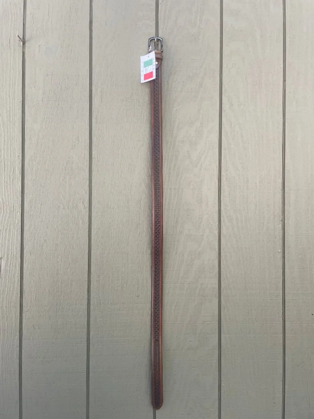 Paul Fredrick Everett Belt - Mahogany NWT